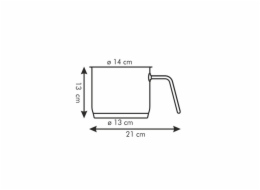 Tescoma Mlékovar HOME PROFI, 14 cm, 1,8 l