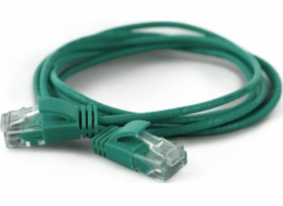 Wantec  wW Patch kabel CAT6A (rand 2,8mm) UTP zelený 0,25m (7325)