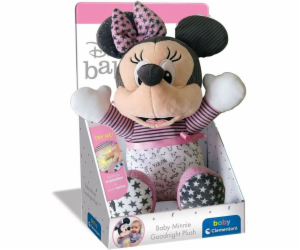 Baby Clementoni - Minnie - Plyšový svítící usínáček MINNIE