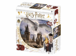 PRIME 3D PUZZLE - Harry Potter - Bradavice a Hedvika 300 dílků