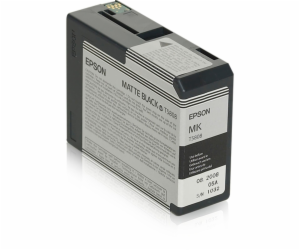 Epson ink cartridge matte black T 580  80 ml            T...