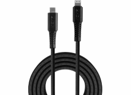 Lindy USB-C – Lightning kabel 3 m černý (31288)