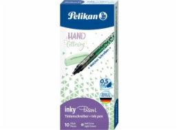 Pelikan  820011 kuličkové pero Světle zelené 10 ks.