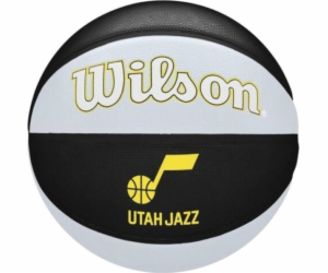 Wilson Basketball Pocta týmu Wilson NBA Utah Jazz Black 7