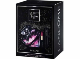 Lancome Lancme La Nuit Tresor set parfémovaná voda ve spreji 50ml + L  Absolu Rouge Matte rtěnka 505 Attrape Coeur + Hypnose Drama mini řasenka 01 Excessive Black 2ml