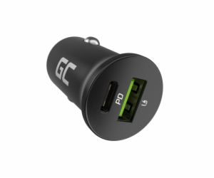 Green Cell GC PowerRide Nano38 38W 6A 1x USB-C 1x USB-A c...