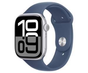 Apple Watch Series 10 GPS 42mm Silver Aluminium Case with...