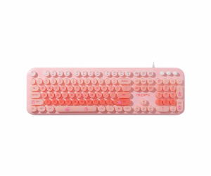 MOFII wired keyboard with backlight Love Me (Pink)