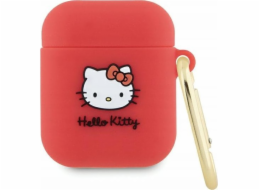 Sourcing Hello Kitty HKAP23DKHSF Airpods Pro 2 (2022/2023) kryt fuchsiový/fuschia silikonový 3D Kitty Head