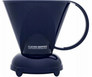 Clever  Dripper - Kávovar L 500ml tmavě modrá + 100 filtrů