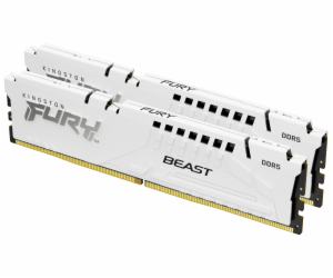 Kingston FURY Beast White/DDR5/64GB/6400MHz/CL32/2x32GB/W...