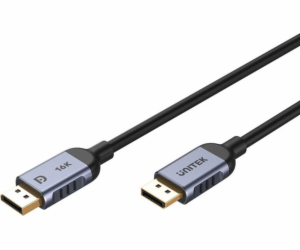 UNITEK C1626GY01-1.5M DisplayPort kabel Černá, Šedá