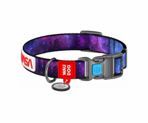 Waudog "NASA21" nylon dog collar with QR code, size s, wi...