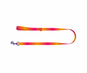 WAUDOG gradient nylon dog leash, 122 cm long, orange