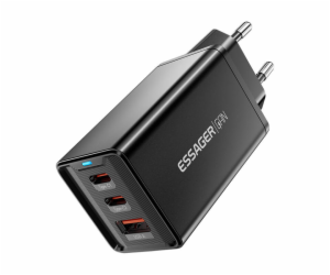 Wall charger, Essager, ECTAC-KSB01-Z, GaN, 2xUSB-C, USB-A...