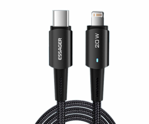 USB-C to Lightning cable, Essager, EXCTL-CG01, 20W, 1m (b...