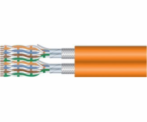 Equip  Instal.Kab Cat7 S/FTP 500,00m oranžová Dup LSZH (S...