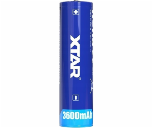 Další baterie XTAR 18650 3,7V Li-ion 3600mAh s ochr