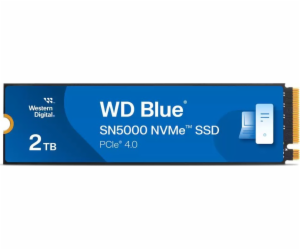 WD BLUE SSD NVMe 2TB PCIe SN5000, Gen4, (R:5150, W:4850MB/s)