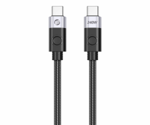 Orico 240W USB-C to USB-C charging cable, 1.5 m (black)