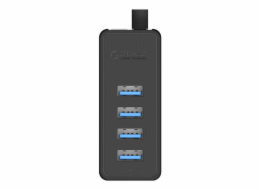 Orico W5P-030 USB to 4x USB 3.0 Hub Adapter (black)