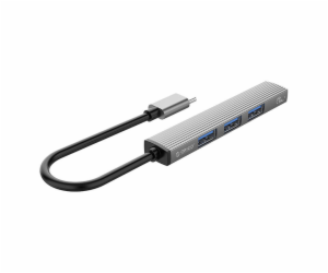 Orico USB to USB 3.0 + 3x USB 2.0 Hub Adapter (gray)