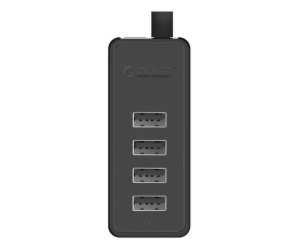 Orico W5P-100 USB to 4x USB 2.0 Hub Adapter (black)