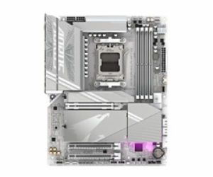 GIGABYTE MB Sc AM5 X870 A ELITE WF7 ICE, AMD X870, 4xDDR5...