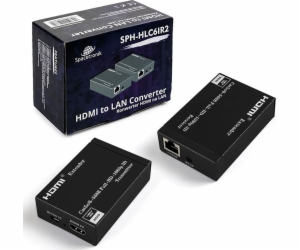 Spacetronik HDMI na LAN převodník Spacetronik SPH-HLC6IR2