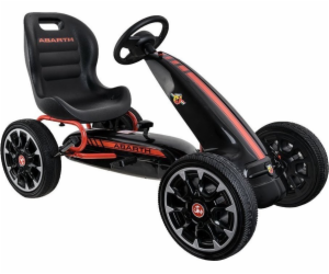 Jokomisiada GOKART ABARTH s pedály Velká měkká kola PA0167