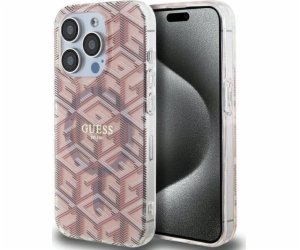 Guess  GUHMP15XHGCUSTGP iPhone 15 Pro Max 6,7 růžové/růžo...