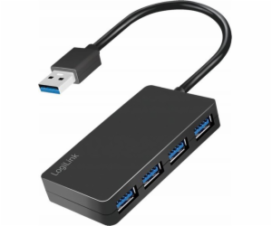 LogiLink USB HUB LogiLink USB 3.2 HUB 4portový, Gen1 černý