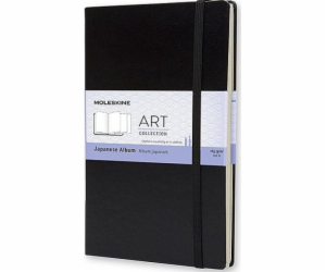 Moleskine japonské album L 13x21cm 48K TW černé