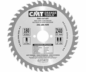 CMT 292.180.40M Pila HM 180x30x2.6/1.6 Z=40