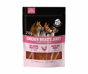 PETREPUBLIC Chicken breasts jerky - pamlsek pro psa - 250g