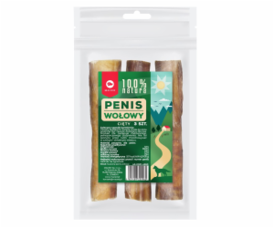 MACED 100% Natura Beef penis 3 pcs. - pamlsek pro psa - 300g