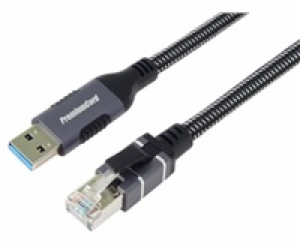 PremiumCord Ethernetový kabel USB3.2 na LAN RJ45 10/100/1...