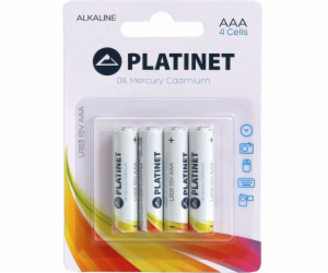 Baterie Platinet Pro AAA / R03 1200mAh 4 ks.