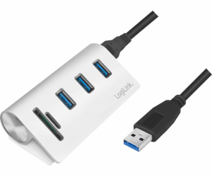 LogiLink USB HUB 1x SD + 3x USB-A 3.0 (CR0045)