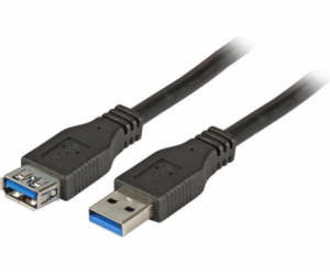 EFB USB kabel USB-A – USB-A 3 m černý (K5268SW.3)