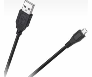 Deco-Line USB-A - microUSB USB kabel 1 m černý (4959)