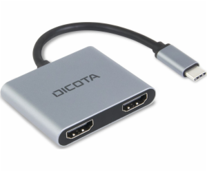 DICOTA USB-C Mini Docking Station 4-v-1, dokovací stanice