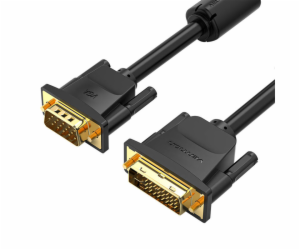 DVI (24+5) to VGA Cable Vention EACBJ 5m, 1080P 60Hz (black)