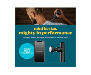 Homedics HHP-65GM MYTI Mini Massage Gun Anthracite