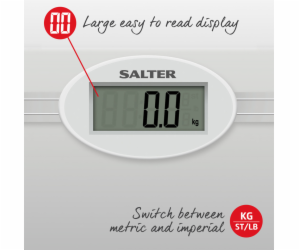 Salter 9018S SV3RCFEU16 Glass Electronic Bathroom Scale