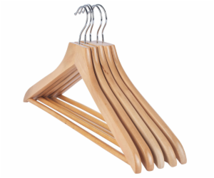 Beldray LA034276FEU7 Wooden Clothes Hangers 5pack