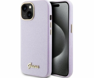 Pevné pouzdro Guess  GUHCP15SPGMCSL iPhone 15 6.1 lila/li...