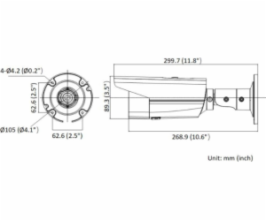 IP kamera Hikvision DS-2CD2T83G2-4LI (2,8 mm)