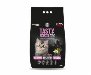 BIOFEED Tasty Cats Life Kitten Junior Rabbit - suché krmi...