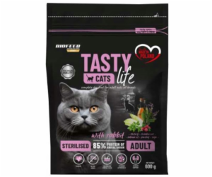 BIOFEED Tasty Cats Life Sterilized Rabbit - suché krmivo ...